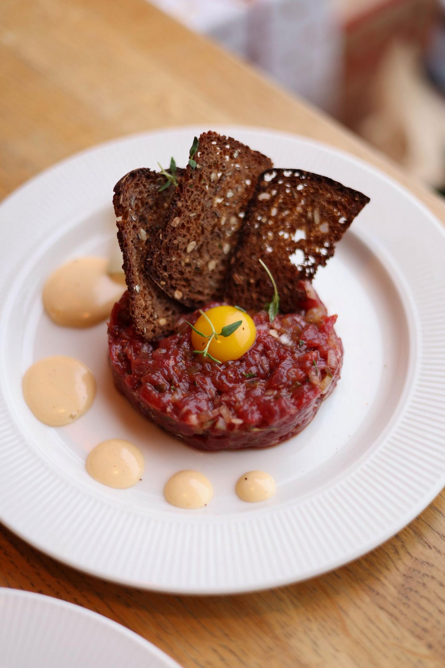 Tartare & Comptoir, tartares coupés au couteau
