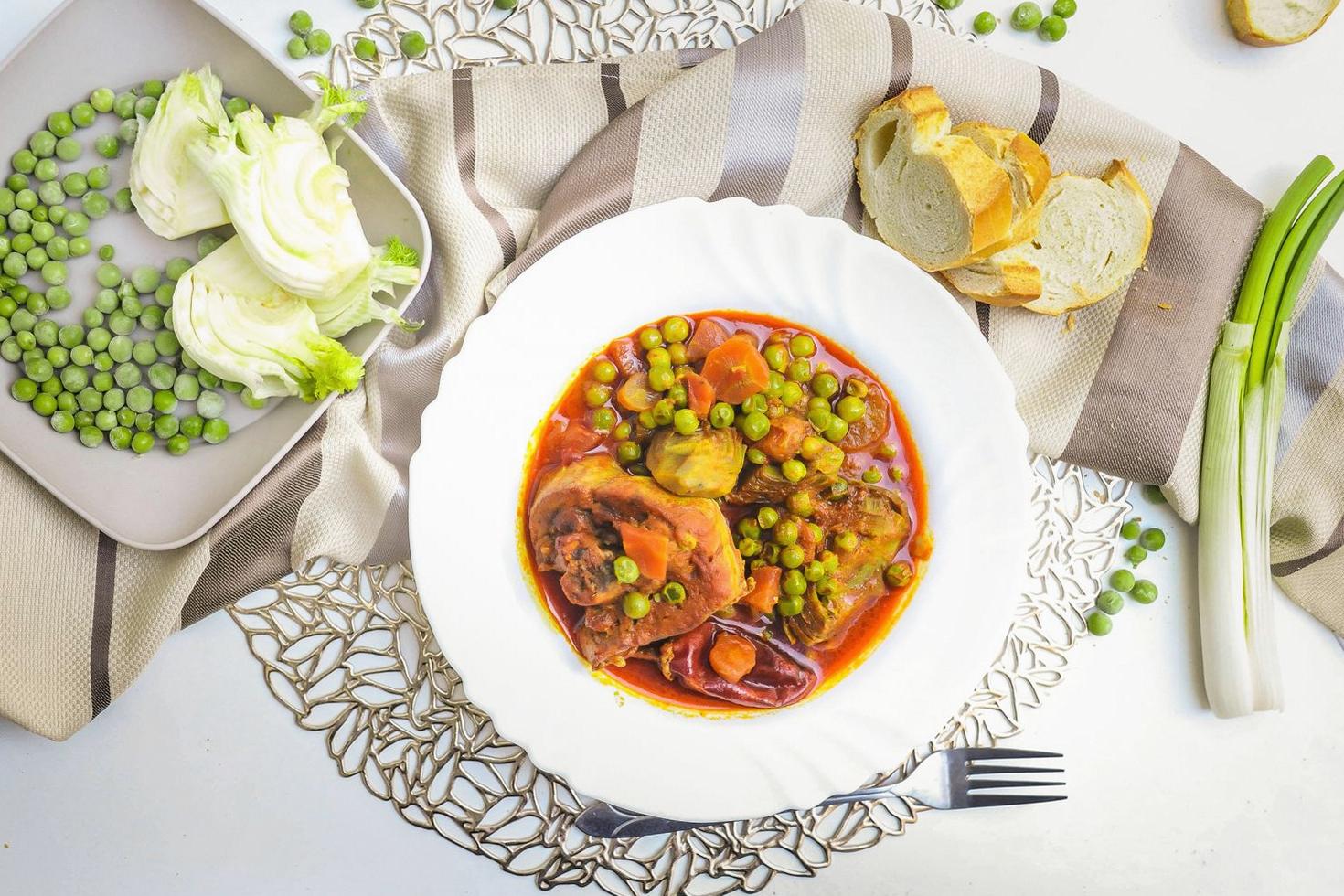 Mijoté de bœuf gourmand aux carottes et herbes fraîches